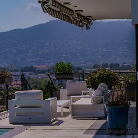 Luxury Pool Sea View 10 People Villa Cannes
