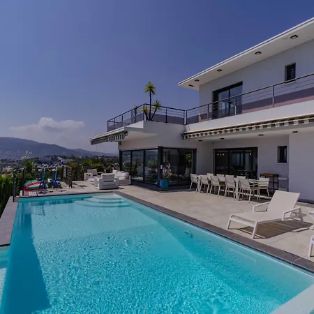Villa Luxury Pool Sea View 10 People Cannes