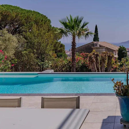 Villa Luxury Pool Sea View 10 People Cannes