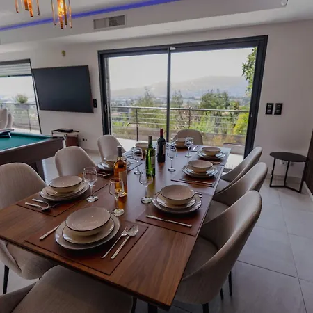 Luxury Pool Sea View 10 People 빌라