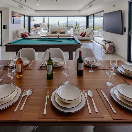 Luxury Pool Sea View 10 People Villa Cannes